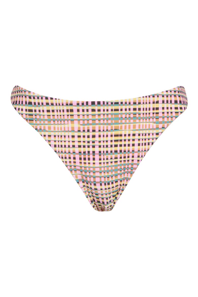 Crossed Path Bikini Bottoms, Alternate, color, PINK MULTI