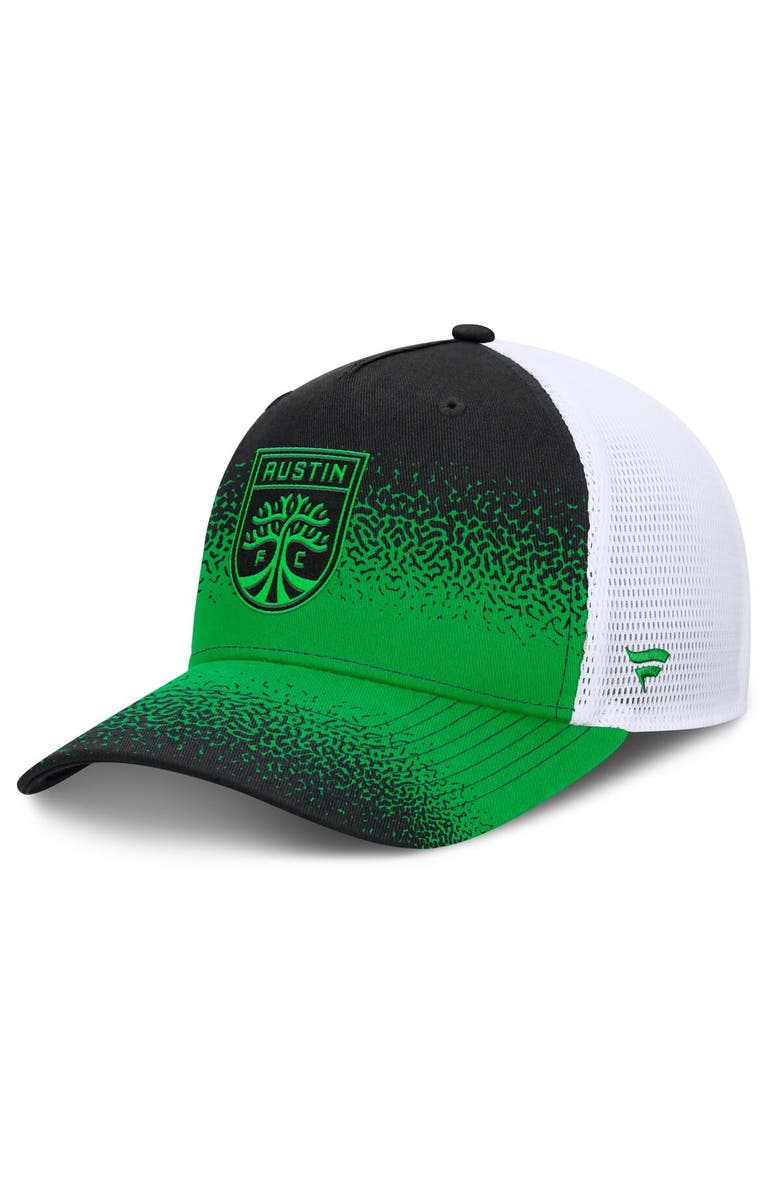 FANATICS Men's Fanatics Black Austin FC Libero Trucker Adjustable Hat, Main, color,