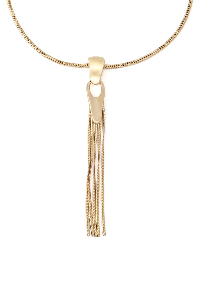 Robert Lee Morris Fringe Pendant Necklace, Alternate, color, 
