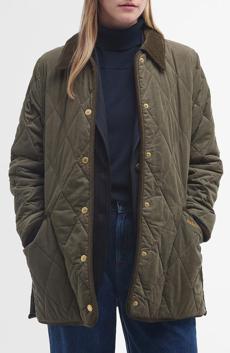 Barbour Cornelia Quilted Jacket, Main, color,