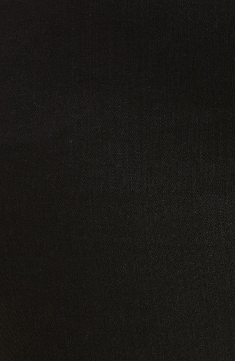 Madewell Kick Out Crop Jeans, Alternate, color, Black Rinse Wash