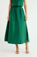 SUGARLIPS Hestia Caryn Taffeta Maxi Skirt