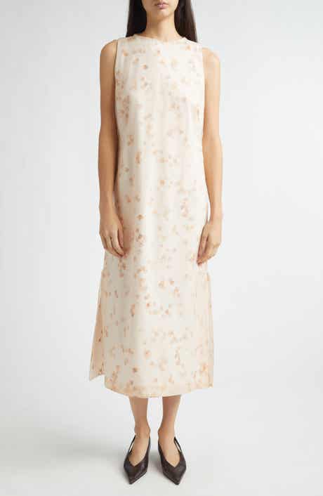 Nadja Stretch Cotton Poplin Shift Dress