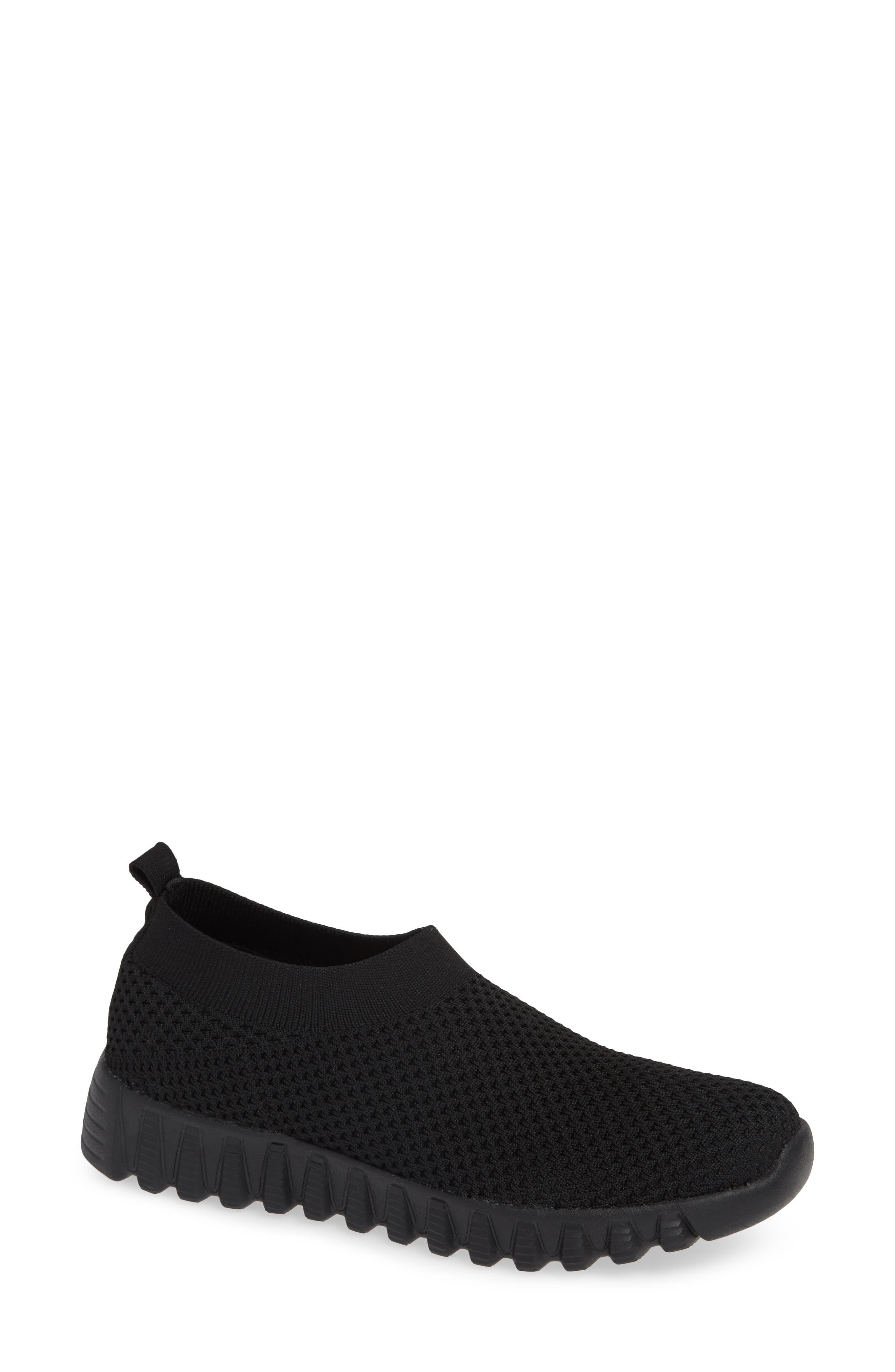 Electric Sneaker, Main, color, BLACK FABRIC