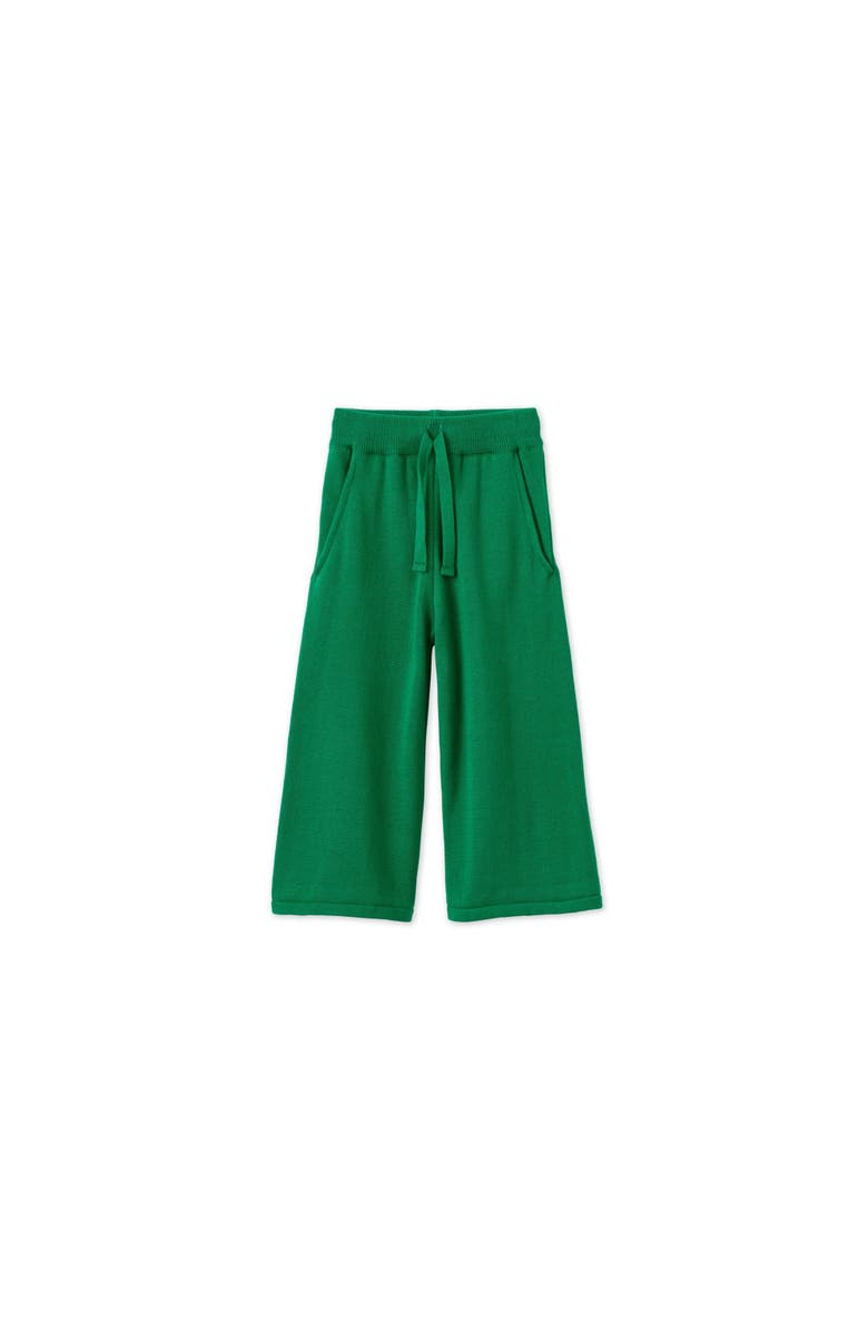 Vild House of Little Organic Knit Wide Leg Trousers, Main, color, 