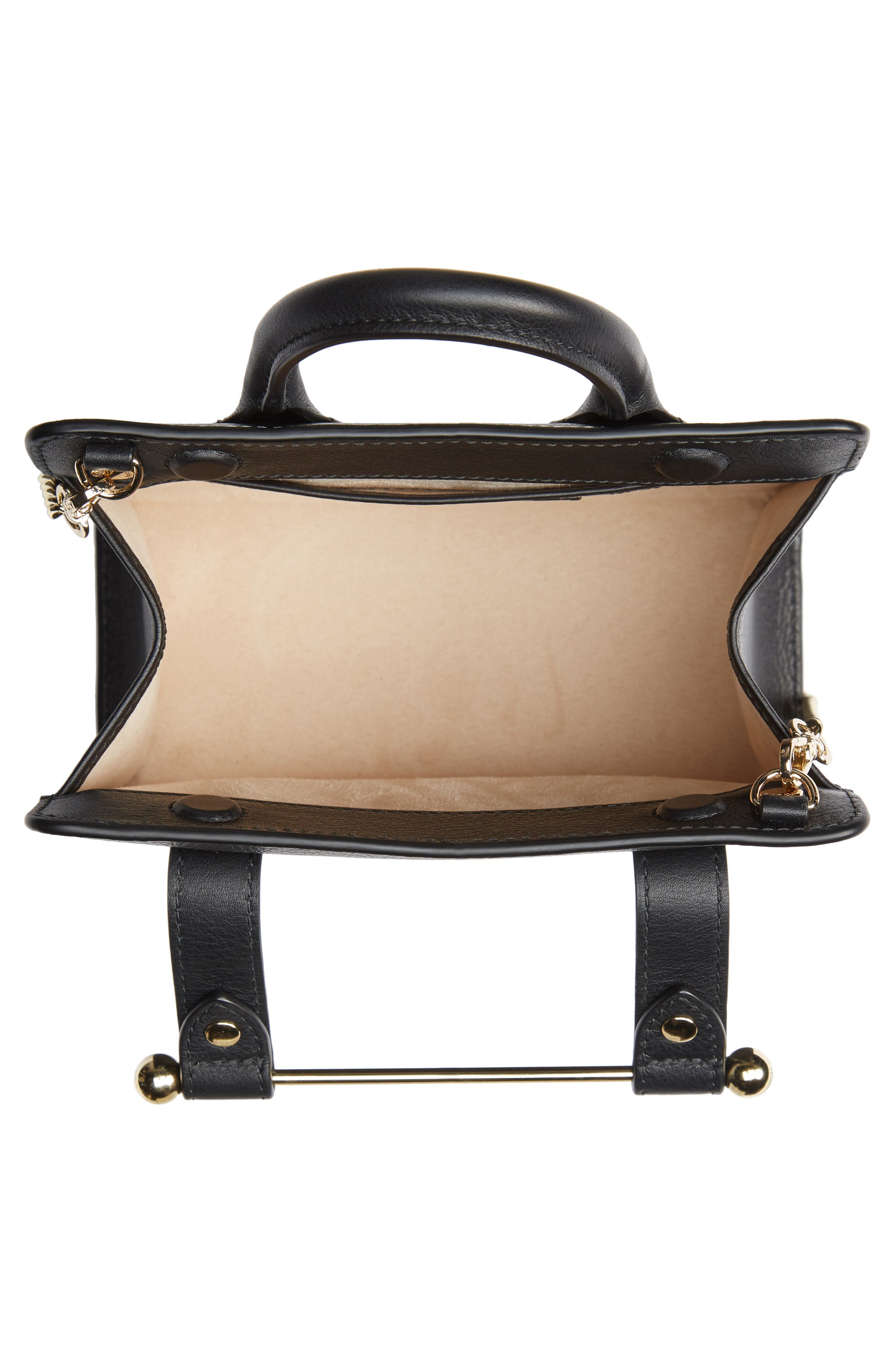 Strathberry Nano Painted Calfskin Leather Tote, Alternate, color, 