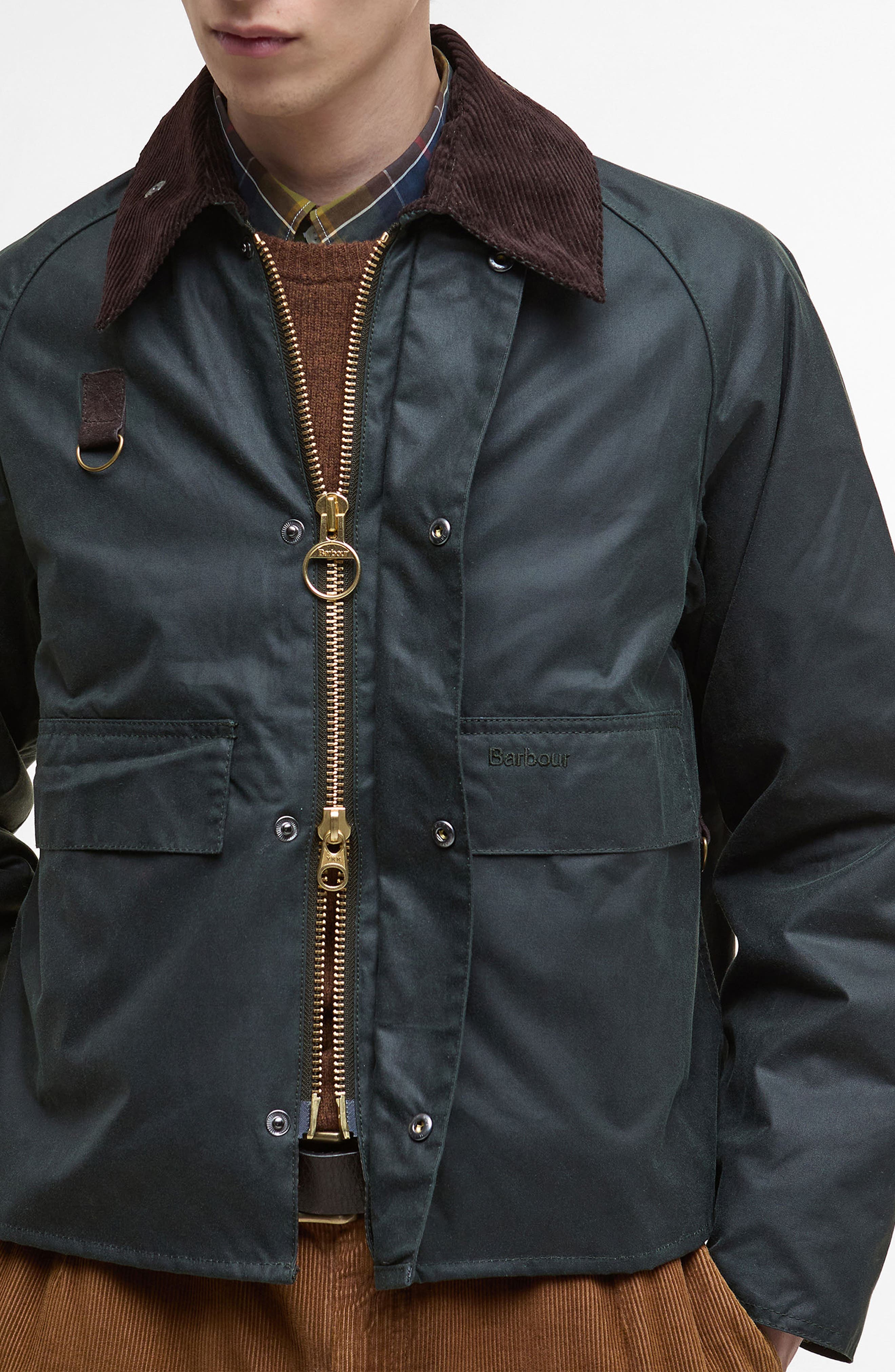 ウェア Barbour T45 SPEY ENDURANCE JACKET M Barbour Spey Wax Jacket (Men) | Nordstrom