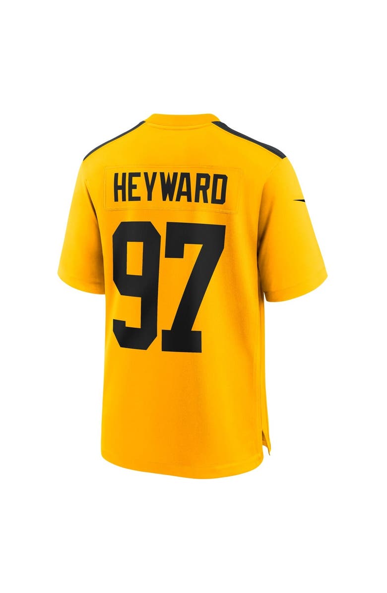 Nike Men's Nike Cameron Heyward Gold Pittsburgh Steelers Alternate 1933 Throwback Game Jersey, Alternate, color, Gold