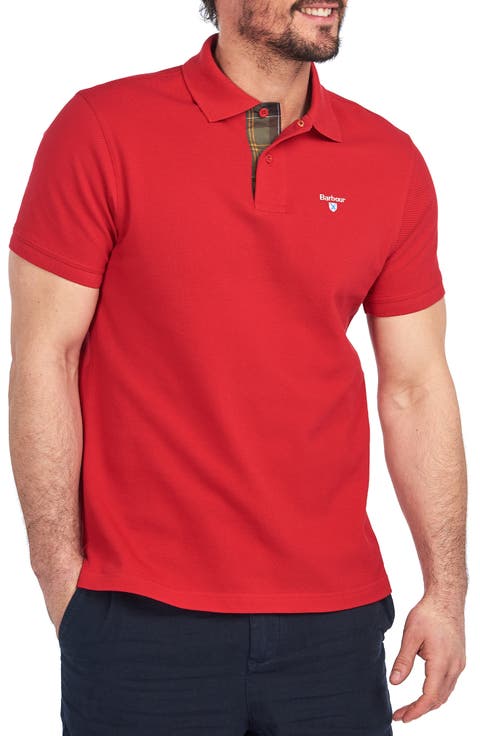 Regular Fit Tartan Piqué Polo