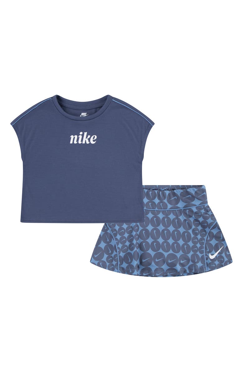 Nike Essentials Graphic T-Shirt & Skort Set, Main, color,