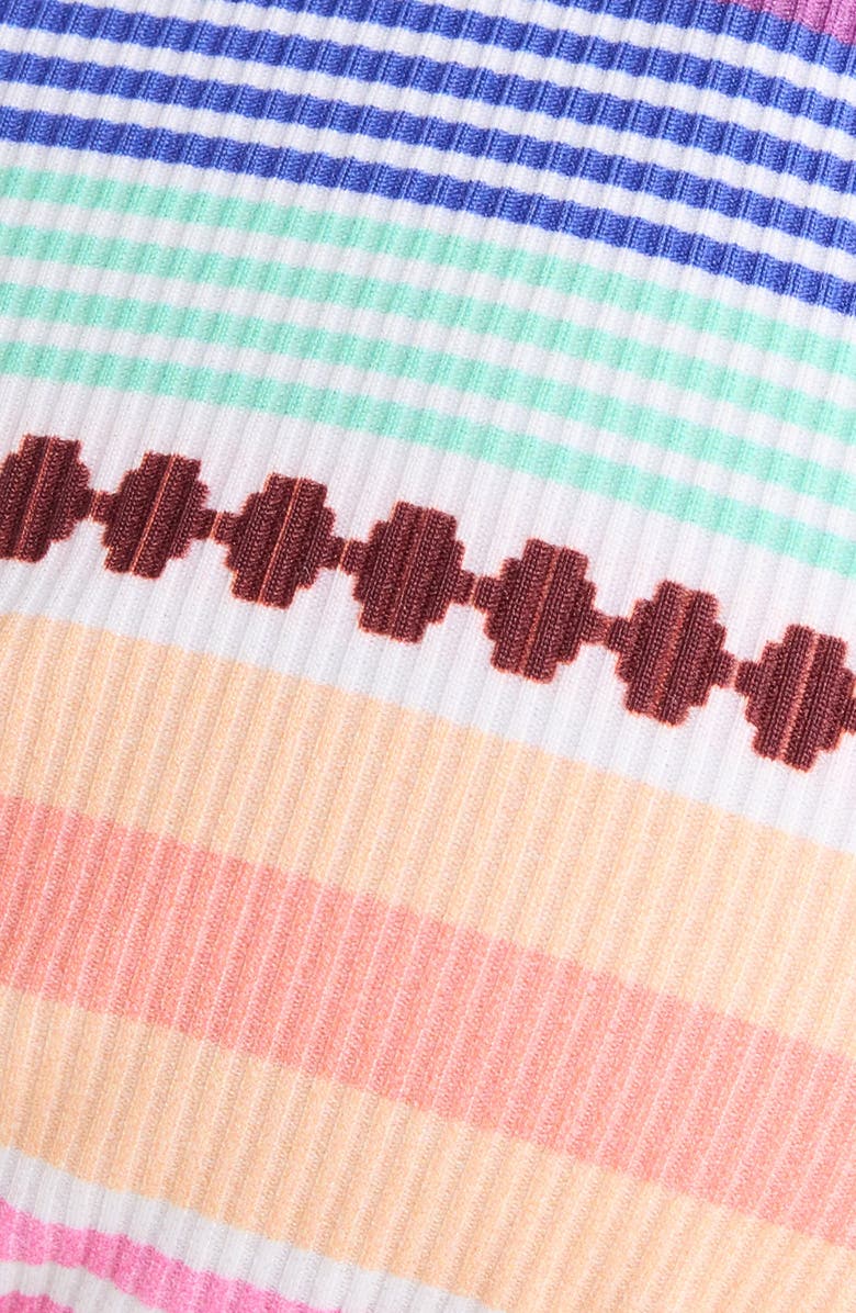 lemlem Malia Halter Triangle Swim Top, Alternate, color, Cirq Citrus