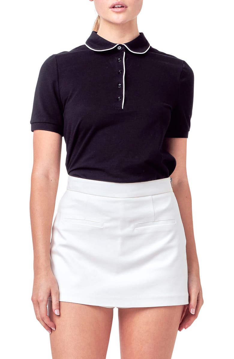 English Factory Piped Polo Shirt, Main, color,