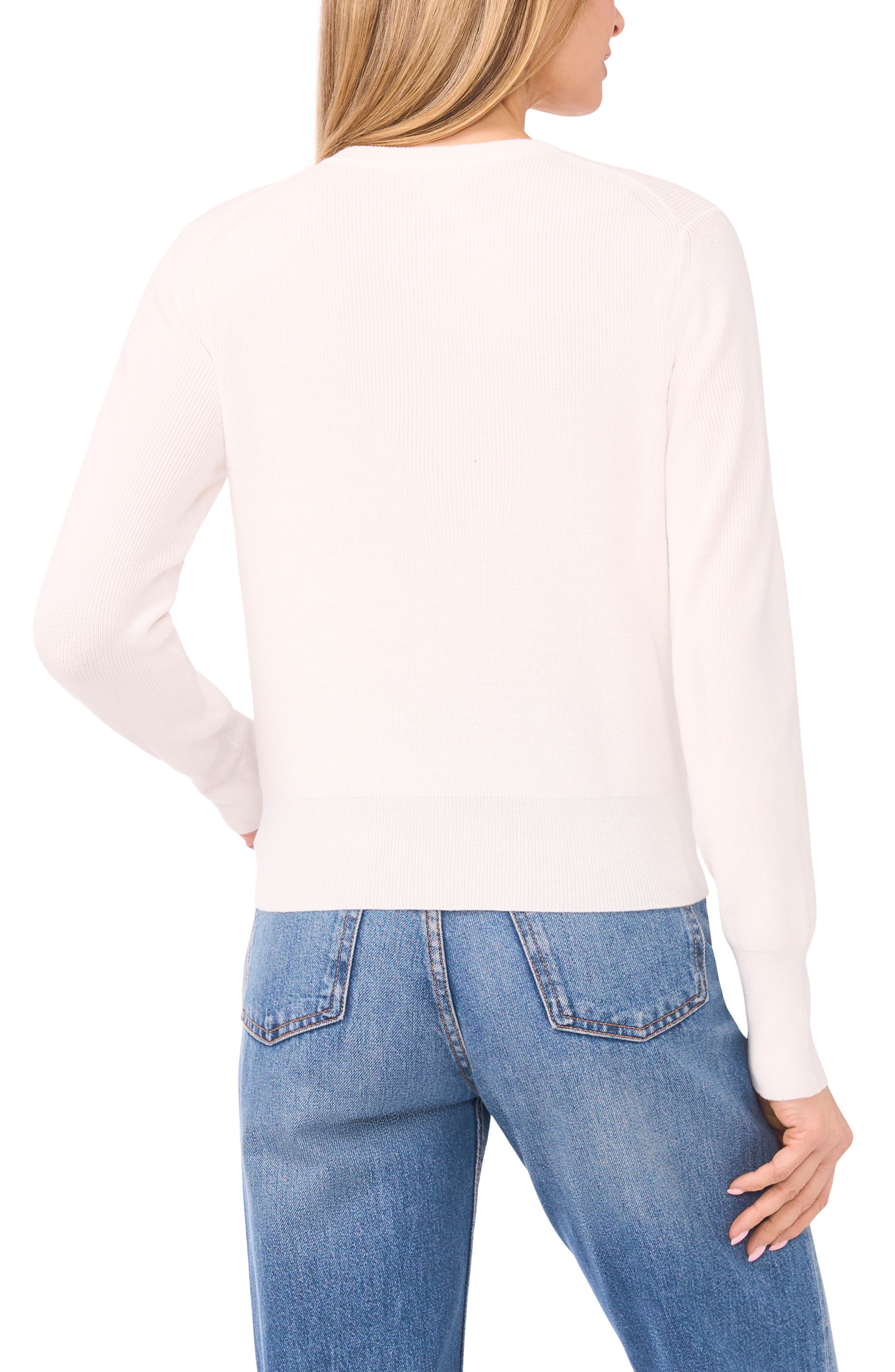 Rib Cardigan - image 4
