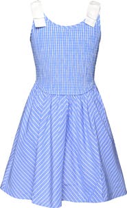 Truly Me Kids' Smocked Bodice Sundress