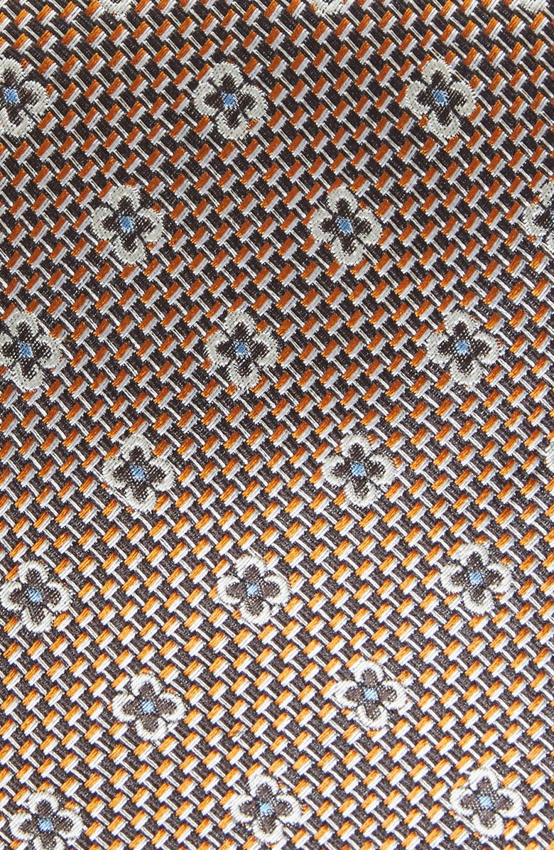 ZEGNA TIES Paglie Floral Mulberry Silk Tie, Alternate, color,