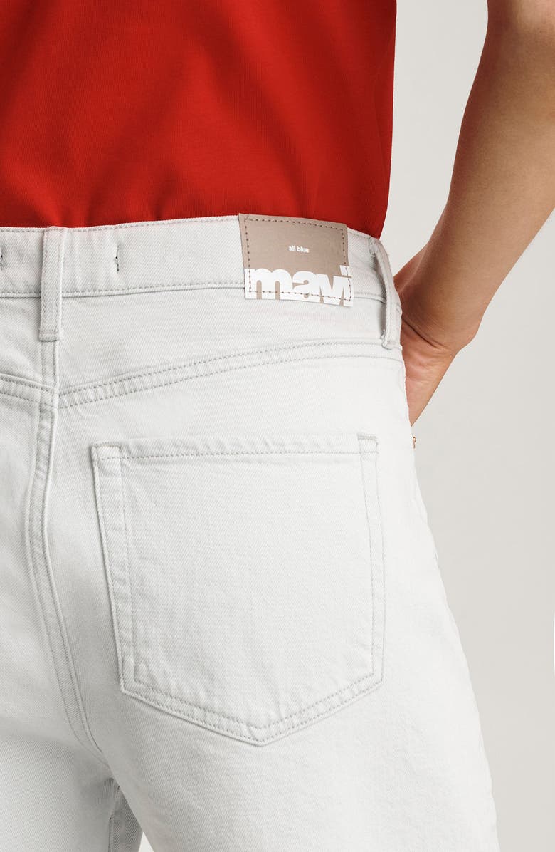 Mavi Jeans Heidi High Waist Mid Thigh Denim Shorts, Alternate, color,