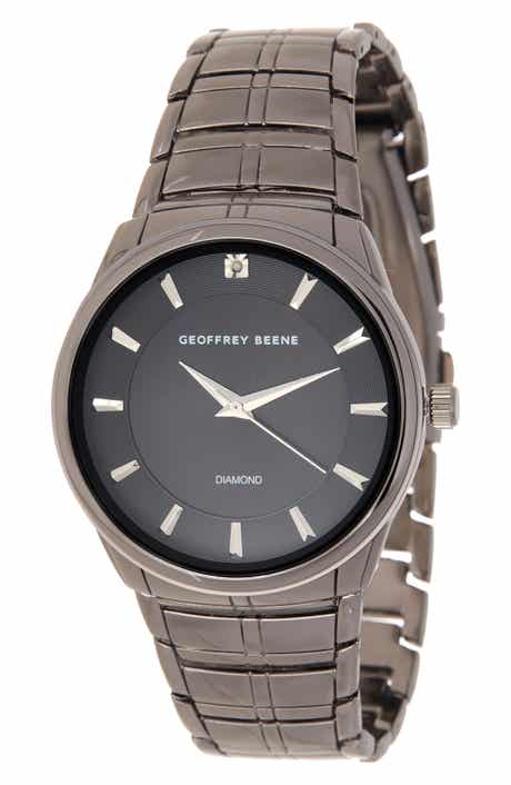 Men's Slim Diamond Bracelet Watch, 41mm - 0.001 ctw