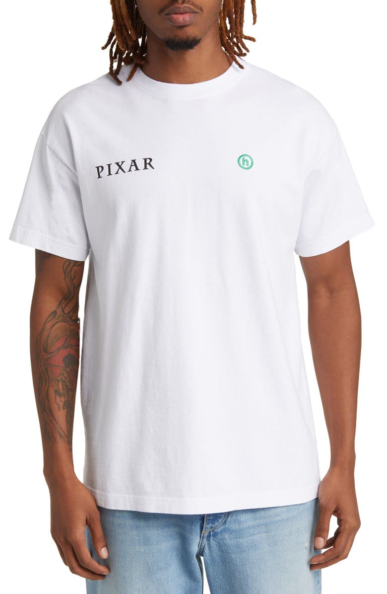 Hidden x Disney 'WALL-E' Linework Cotton Graphic T-Shirt, Main, color, 