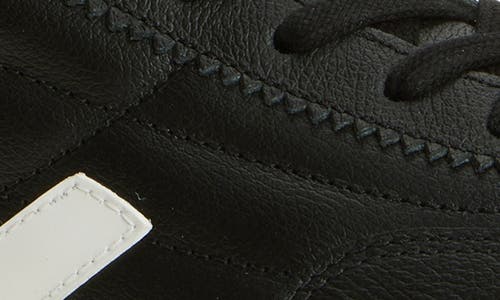 Veja Panenka Black Sneaker With Logo On The Side And Contrasting Heel In Leather Unisex In Black White