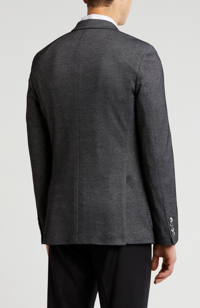 DIGEL Notch Lapel Cotton Blend Sport Coat, Alternate, color, Grey