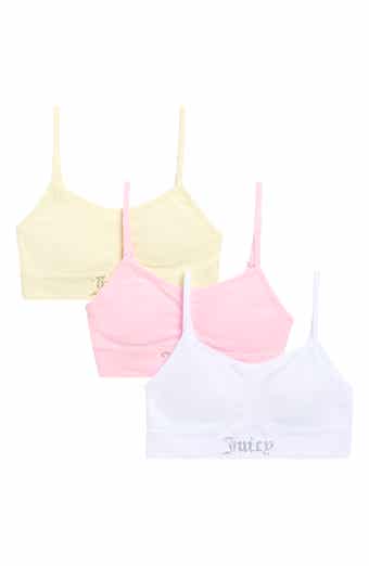 Juicy Couture Kids' Assorted 3-Pack Bralettes
