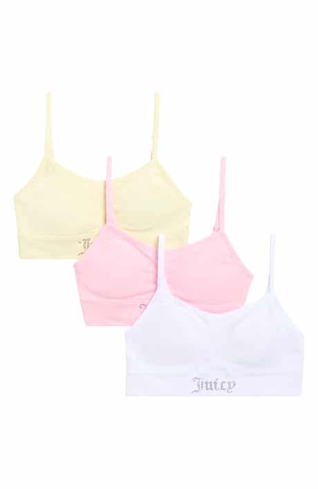 Juicy Couture Kids' Assorted 3-Pack Bralettes