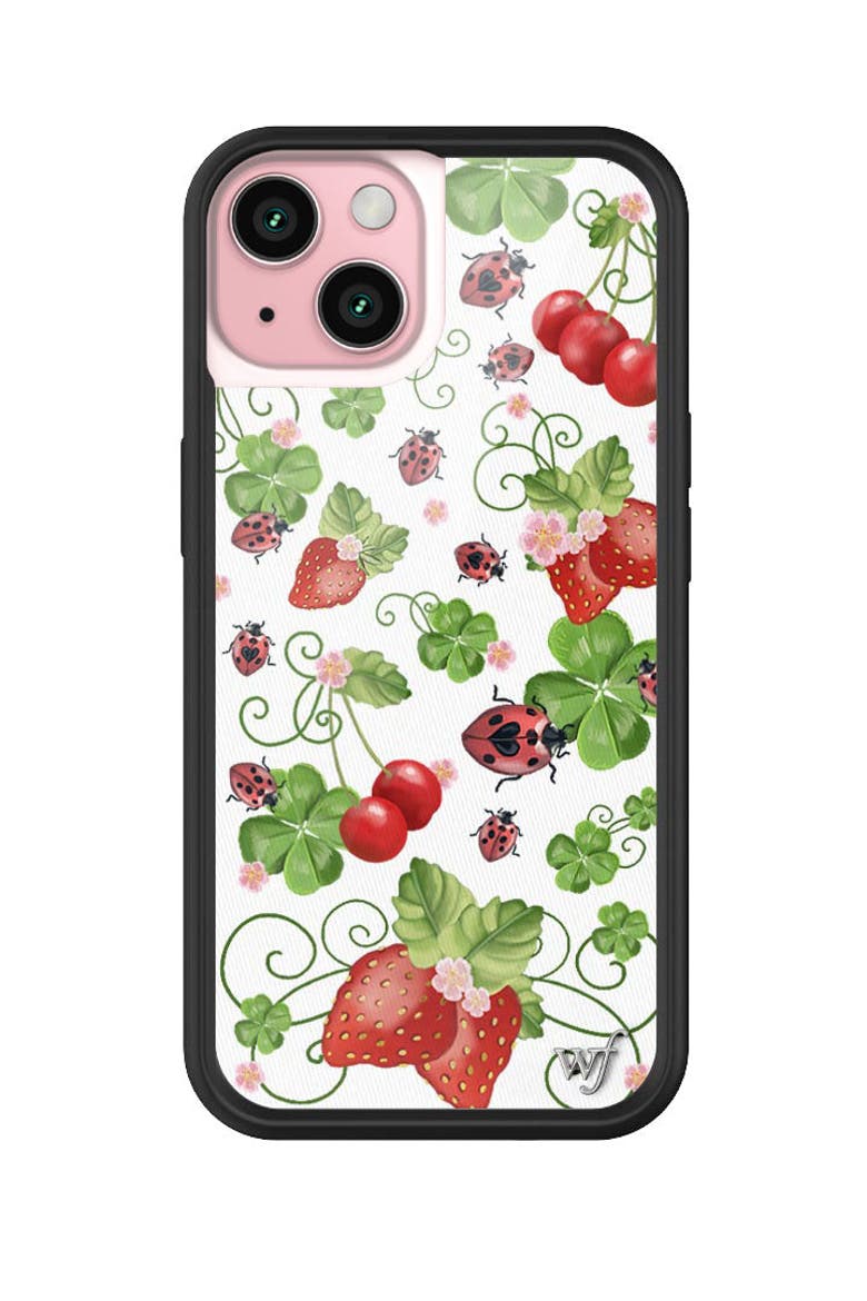 Bugs N' Berries iPhone Case, Alternate, color, White