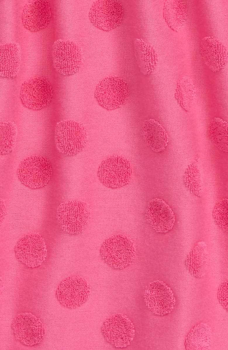 Flapdoodles Terry Dot Cover-Up Dress, Alternate, color,