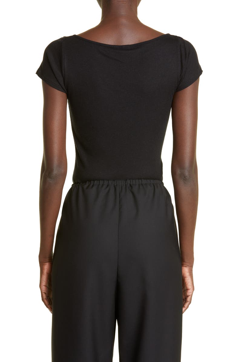 TOTEME Women's Cap Sleeve T-Shirt, Alternate, color, 