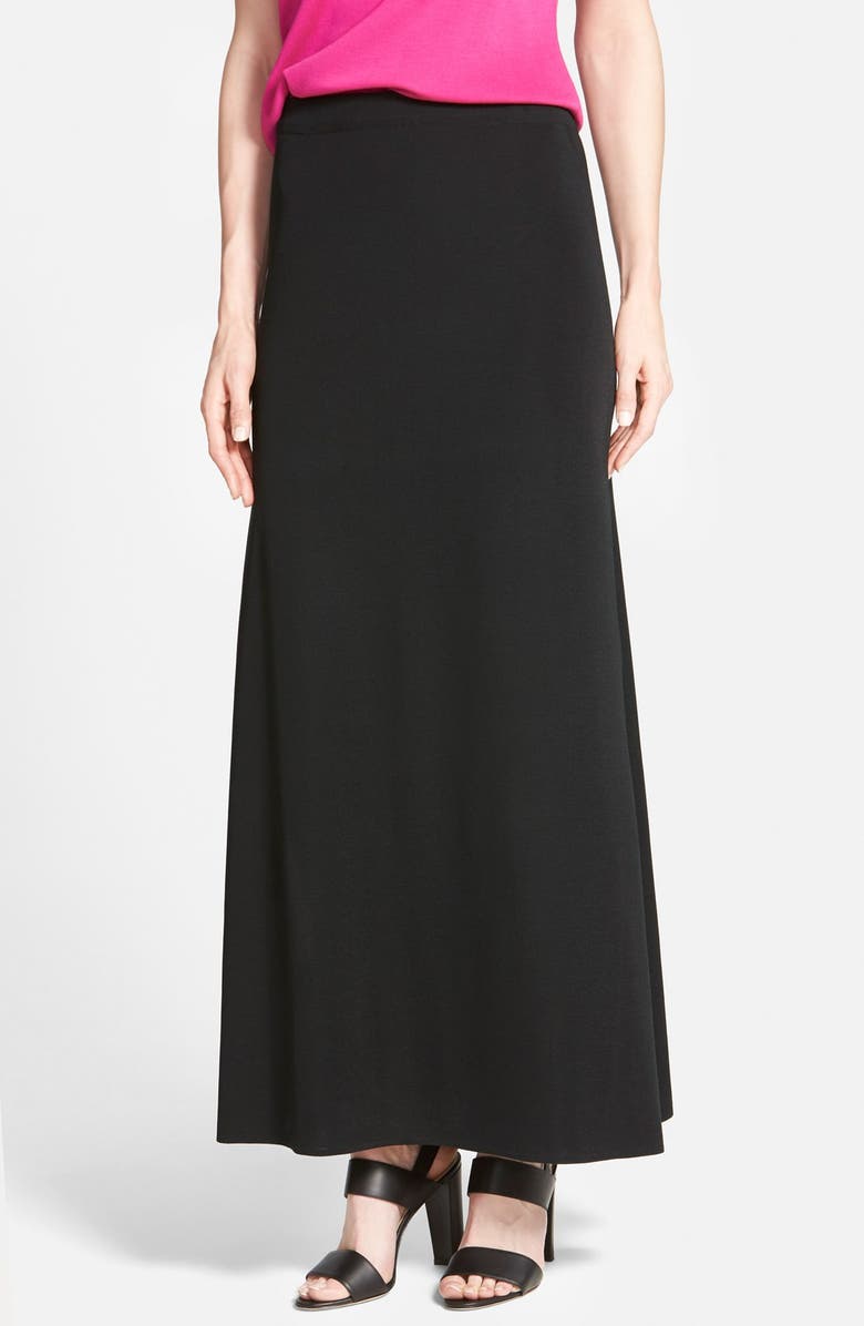 Ming Wang A-Line Knit Maxi Skirt, Main, color,