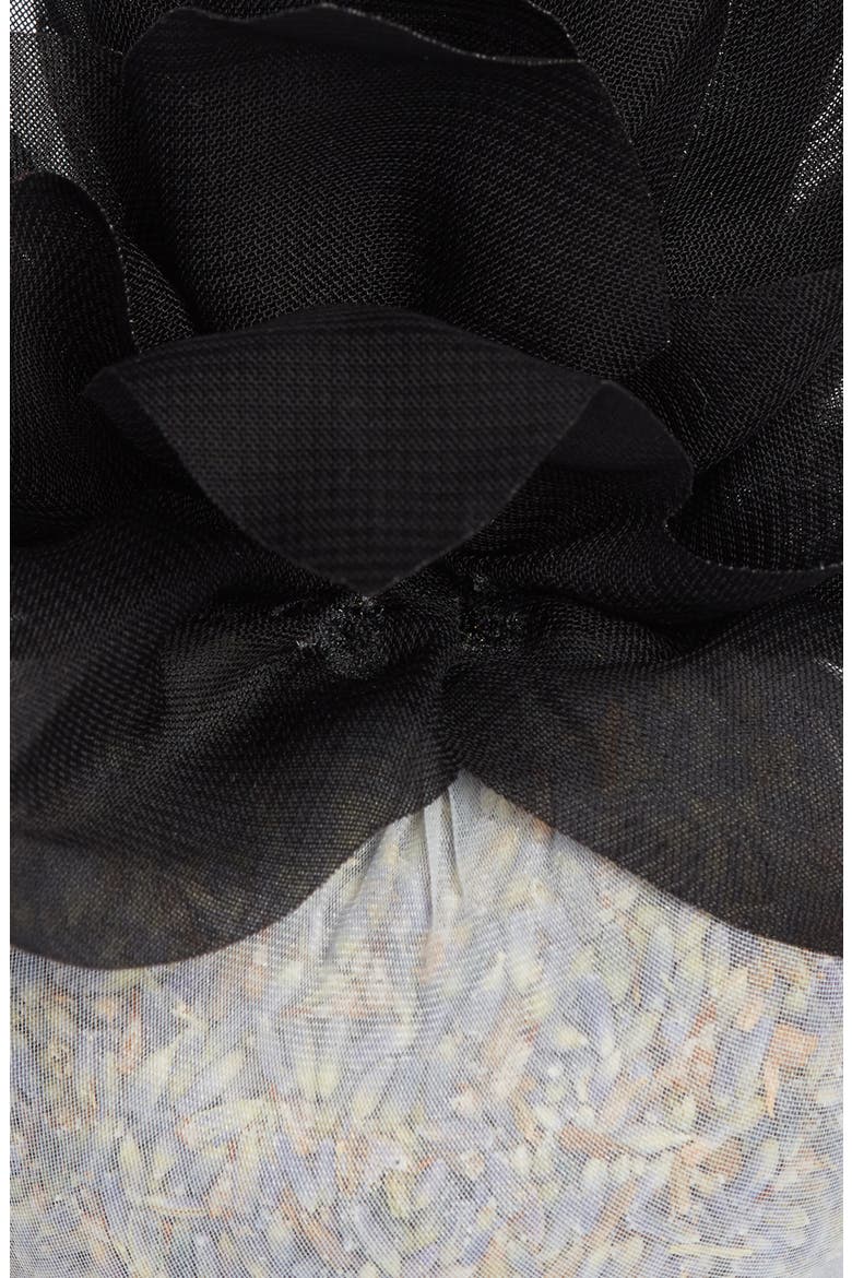 Stonehide Flower Sachet, Alternate, color, BLACK