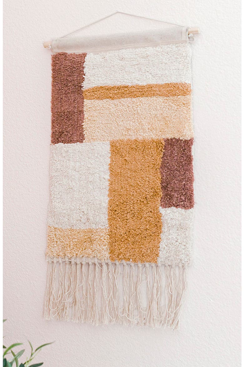 Colorblock Wall Hanging Art, Alternate, color, MULTI