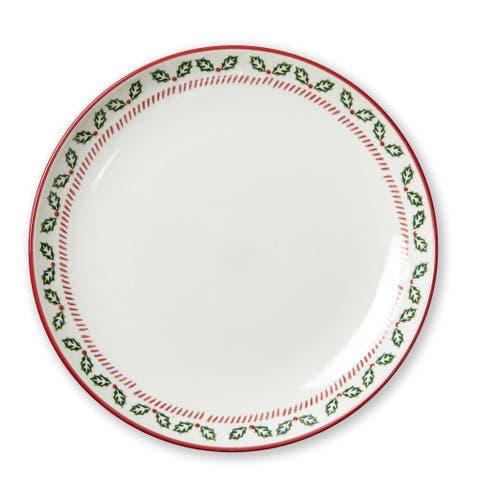 Tis The Season Dinner Plate Set Multi Design Dishwasher Safe