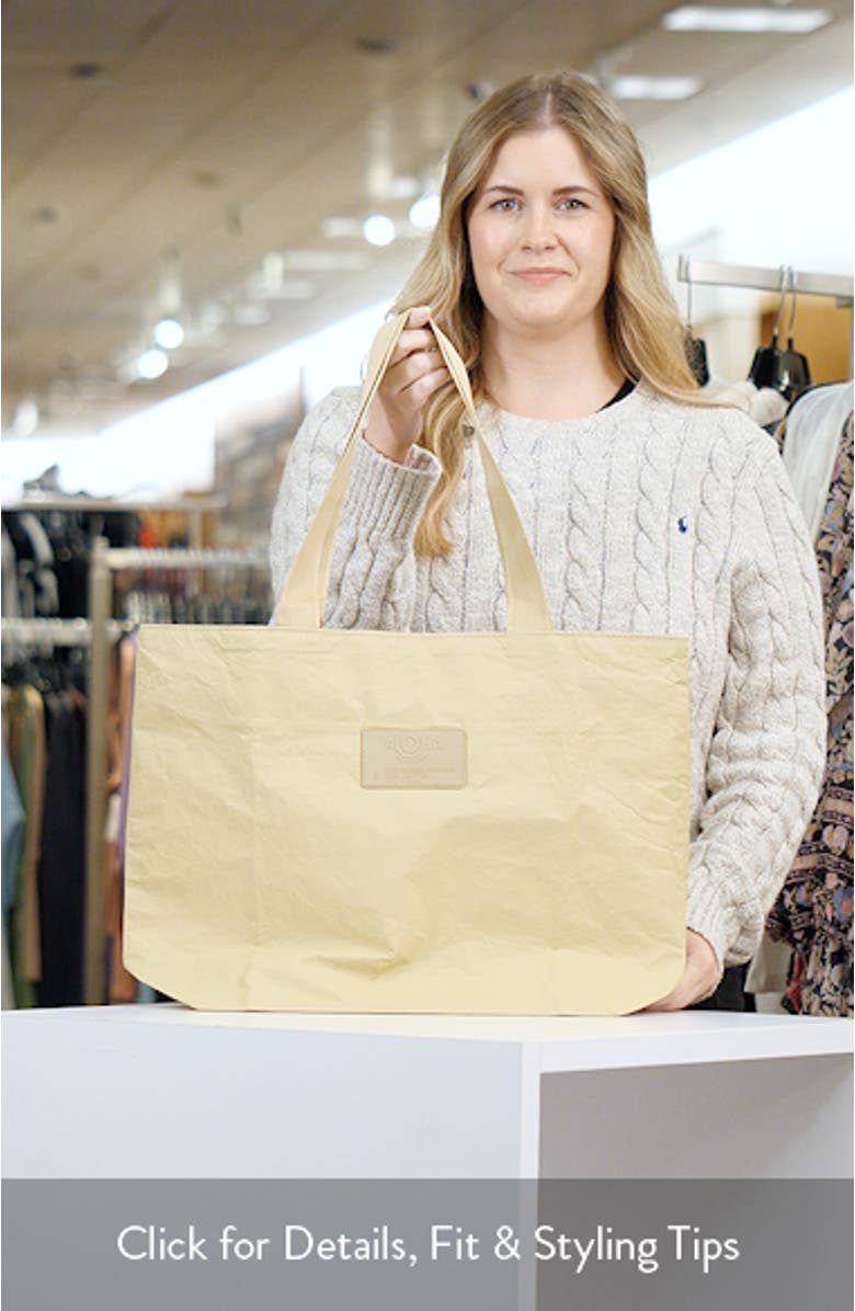 Day Tripper Monochrome Water Resistant Tyvek<sup>®</sup> Tote, sales video thumbnail