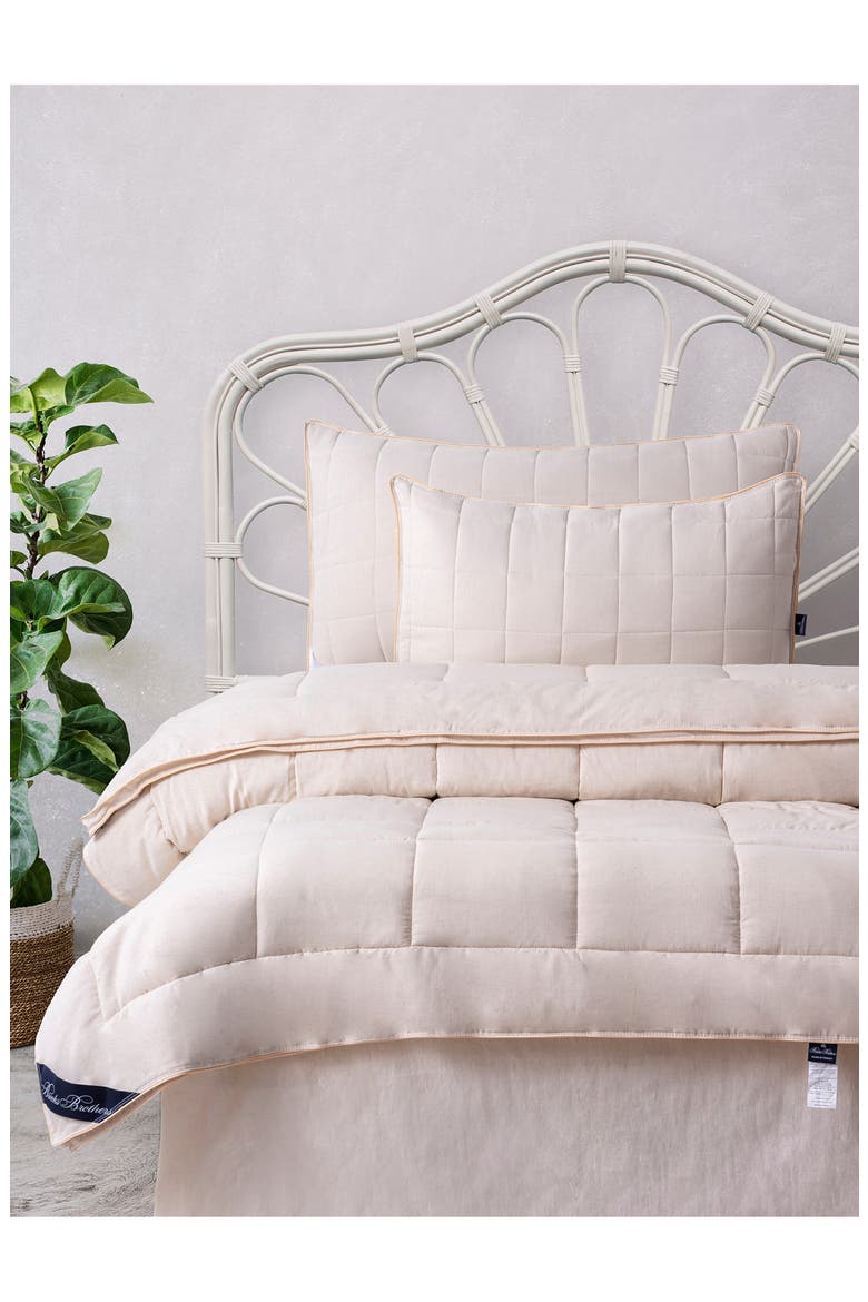 Linen Pillow, Alternate, color, CREAM