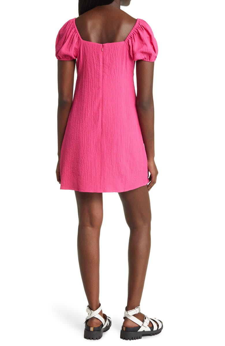 BP. Keyhole Puff Sleeve Dress, Alternate, color,