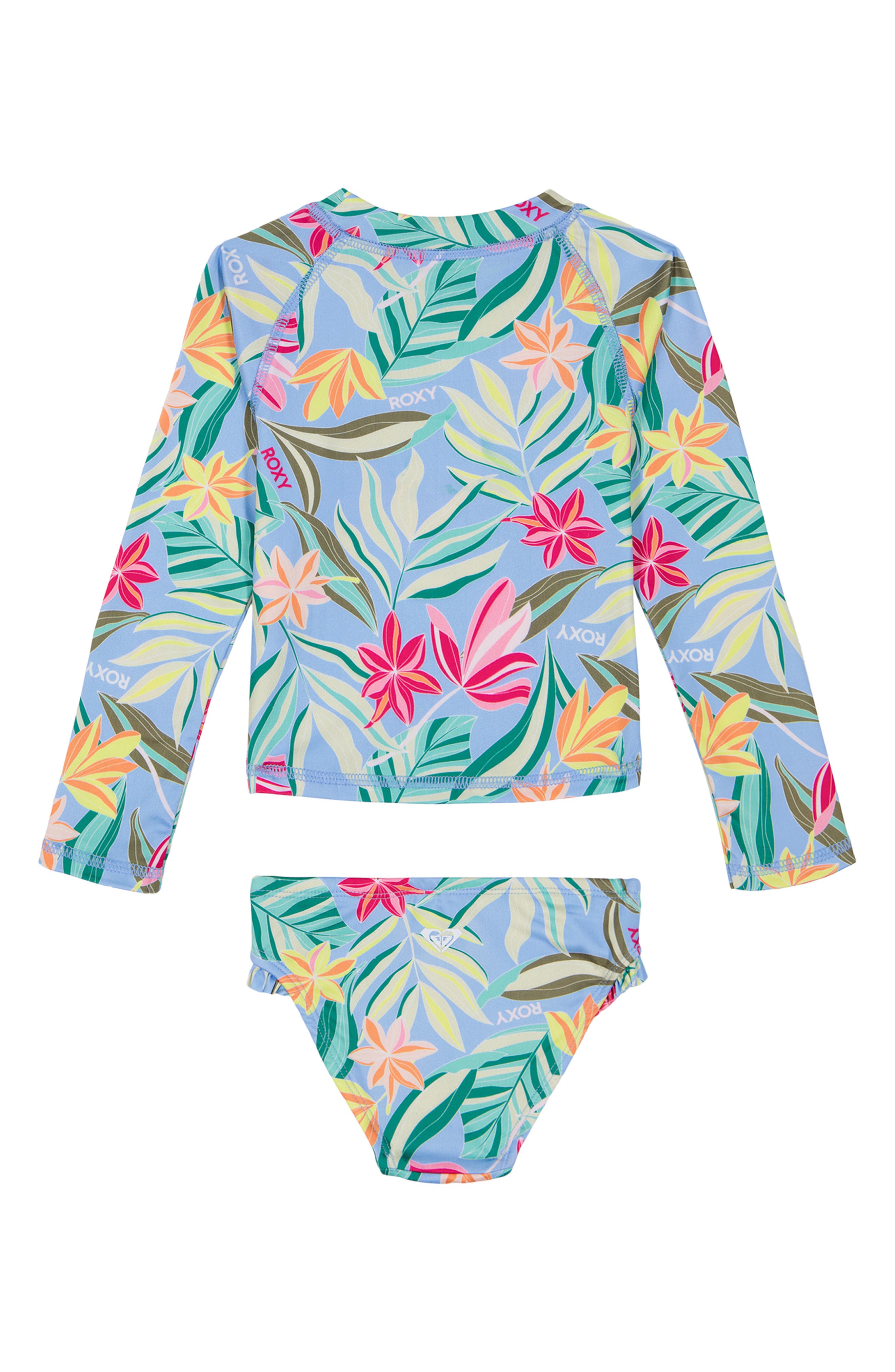 Roxy Kids' 2-Piece Long Sleeve Rashguard Swim Set | Nordstromrack
