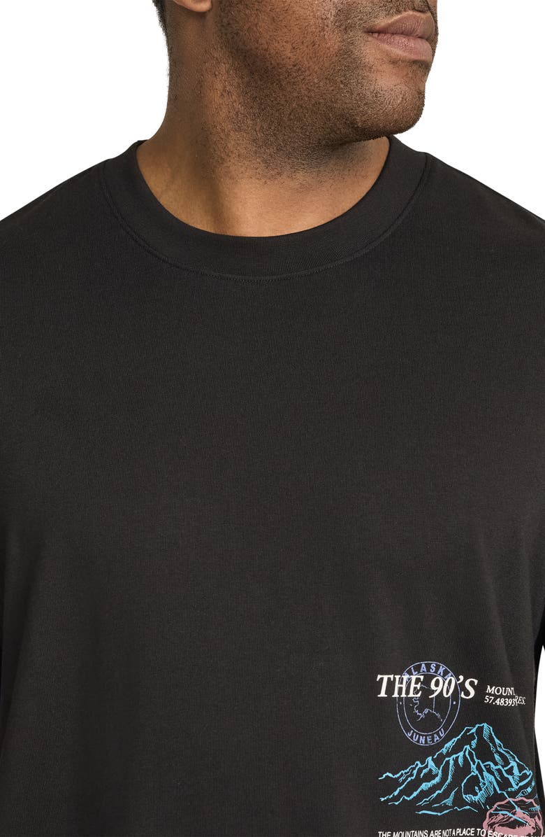 Johnny Bigg Collage Organic Cotton Graphic T-Shirt, Alternate, color, 