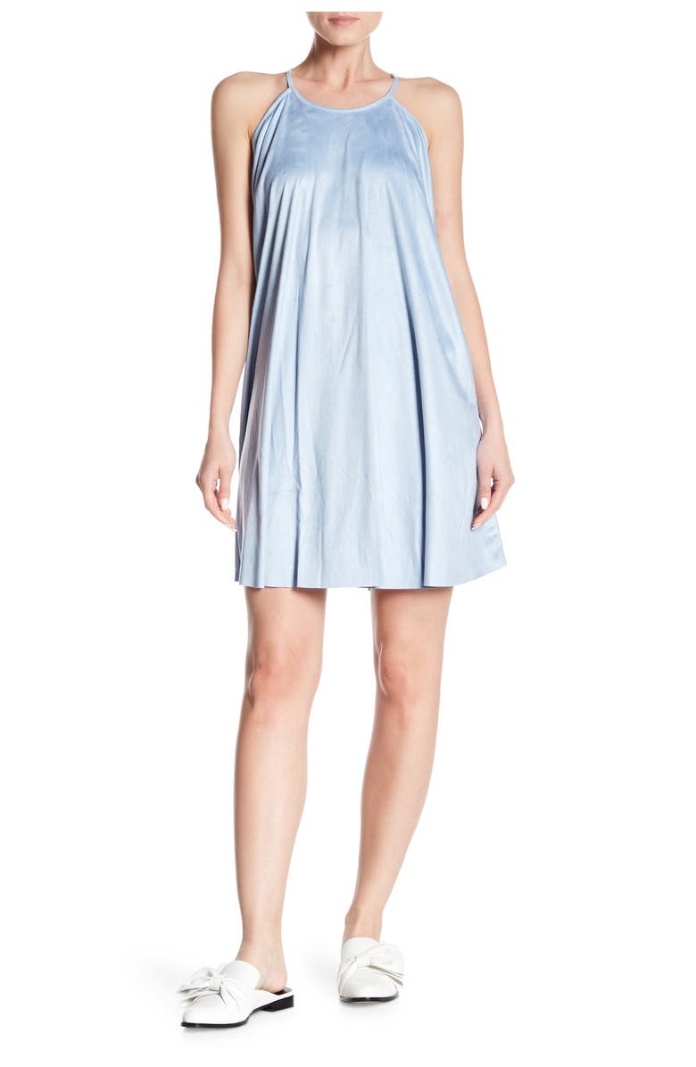 Bishop + Young Faux Suede Dress, Main, color, 