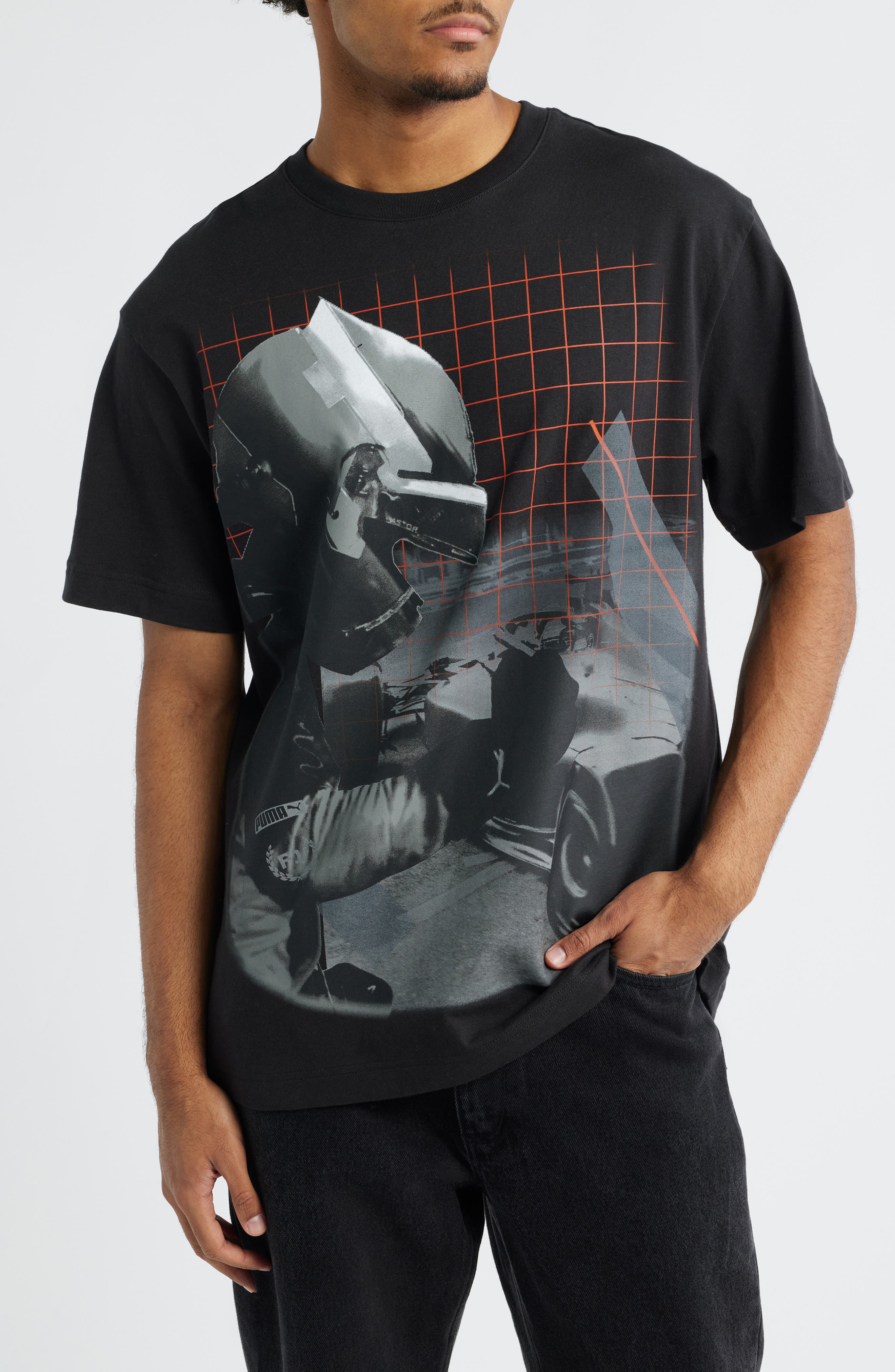 selected PUMA BLACK