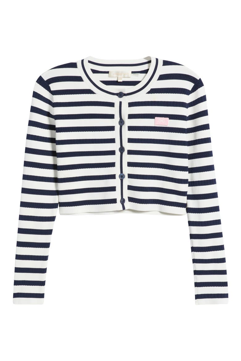Avanette Crop Cardigan, Alternate, color, SAILOR NIGHT