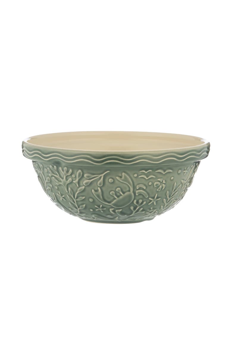 MASON CASH Nautical Collection Crab Size 18 Mixing Bowl, 2.85 Quart, Main, color, Green