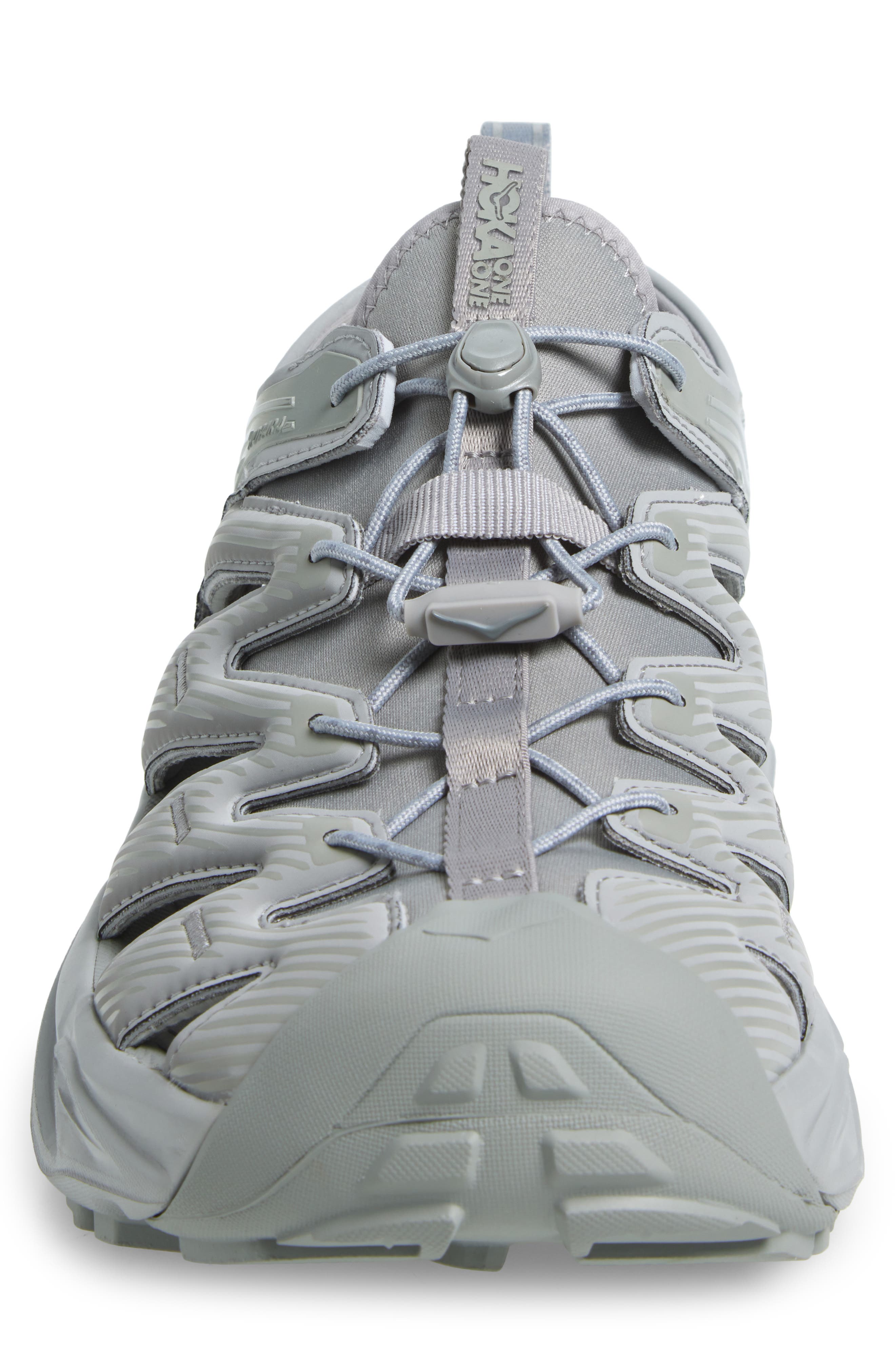 HOKA Hopara Hiking Sandal, Alternate, color, Stellar Grey / Stellar Grey
