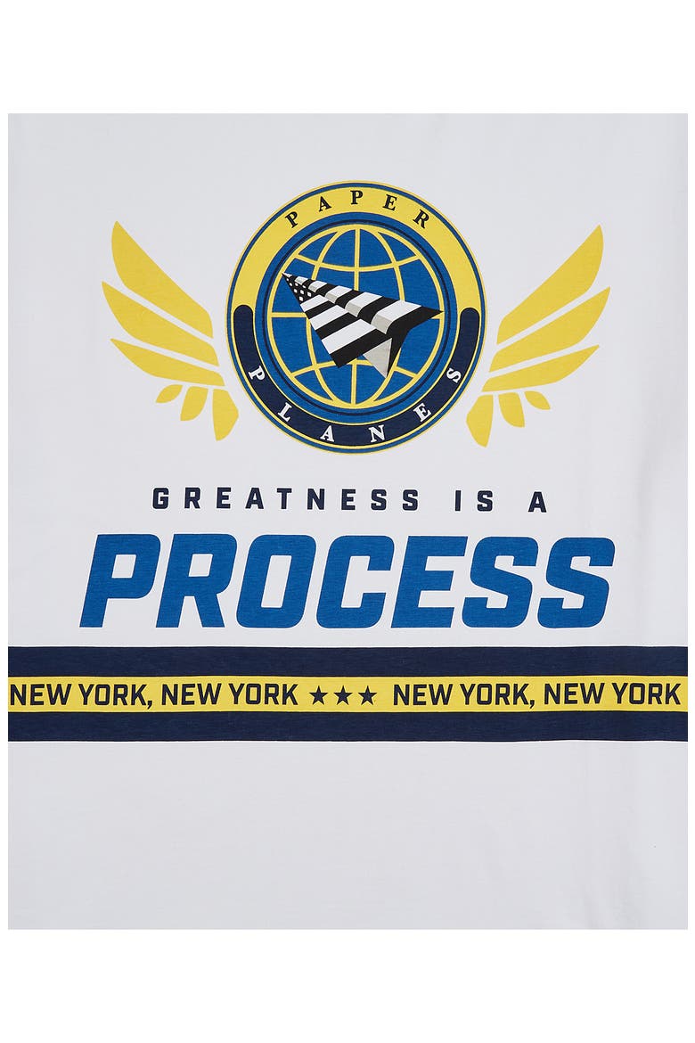 NY Dreams to Reality Graphic T-Shirt, Alternate, color, WHITE