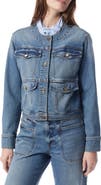 DO by Dee Ocleppo Amy Collarless Denim Jacket