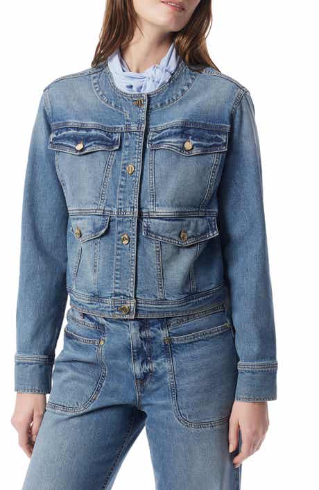 DO by Dee Ocleppo Amy Collarless Denim Jacket