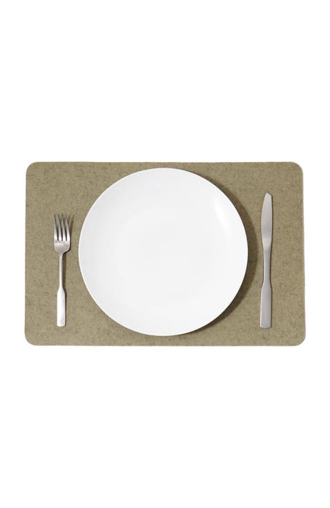 Merino Wool Rectangle Placemat