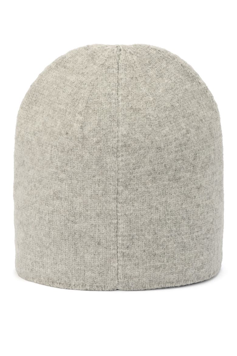 Clover Cat Wool Beanie, Alternate, color, QUARRY GREY