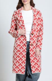 APNY Fleur-de-Lis Long Cardigan