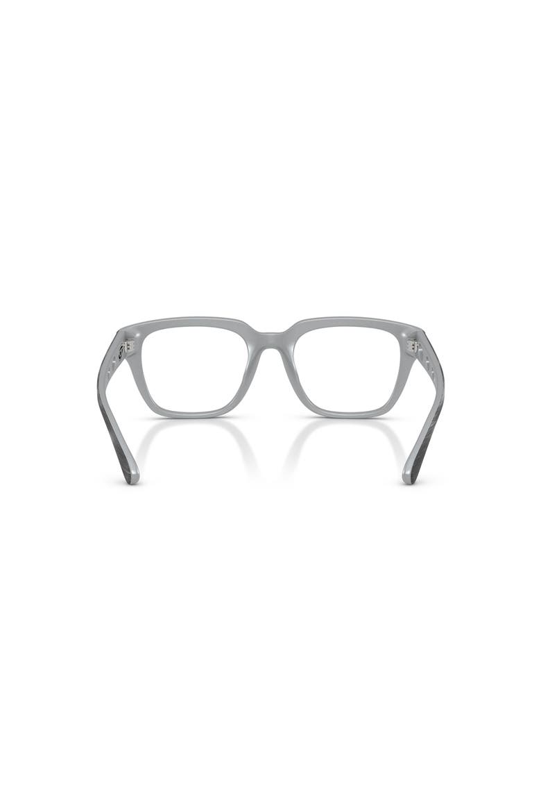 52mm Square optical glasses, Alternate, color, Black
